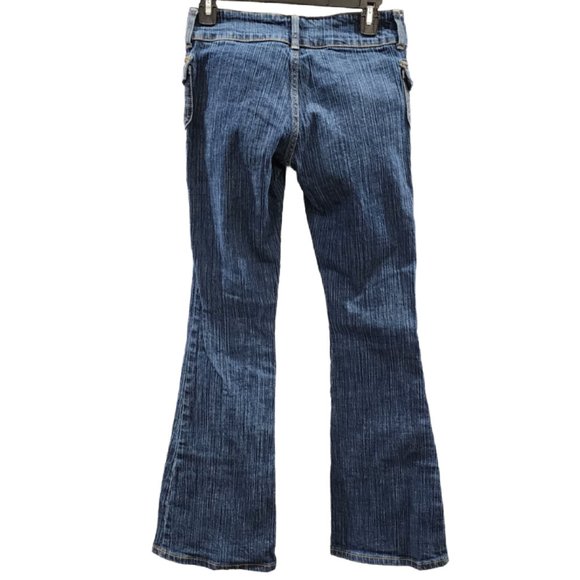 Brandy Melville Agatha Jeans one size  Distressed Blue - Picture 4 of 6